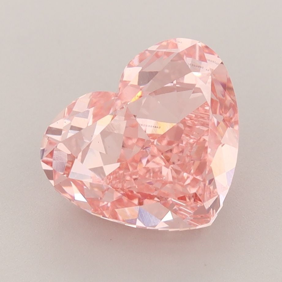Loose Diamond - HEART 3.52ct Fancy Vivid Pink VS1: Loose Diamond - HEART 3.52ct Fancy Vivid Pink VS1 Source: This is a real non-mined Diamond that has been grown in a lab Shape: HEART Carats: 3.52 Color: Fancy Vivid Pink Certification: IGI Video: