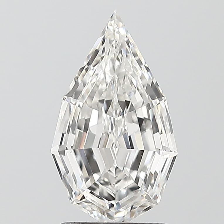 Loose Diamond - PEAR STEP 1.59ct E VVS2: Loose Diamond - PEAR STEP 1.59ct E VVS2 Source: This is a real non-mined Diamond that has been grown in a lab Shape: PEAR STEP Carats: 1.59 Color: E Clarity: VVS2 Certification: IGI Condition: Pre-Own