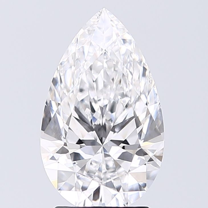 Loose Diamond - PEAR 2.01ct D VS2: Loose Diamond - PEAR 2.01ct D VS2 Source: This is a real non-mined Diamond that has been grown in a lab Shape: PEAR Carats: 2.01 Color: D Clarity: VS2 Certification: GIA Video: