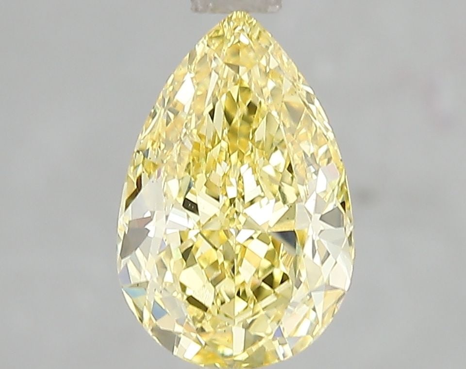 Loose Diamond - PEAR 2.01ct Fancy Intense Yellow SI1: Loose Diamond - PEAR 2.01ct Fancy Intense Yellow SI1 Source: This is a real non-mined Diamond that has been grown in a lab Shape: PEAR Carats: 2.01 Color: Fancy Intense Yellow Certification: IGI Video