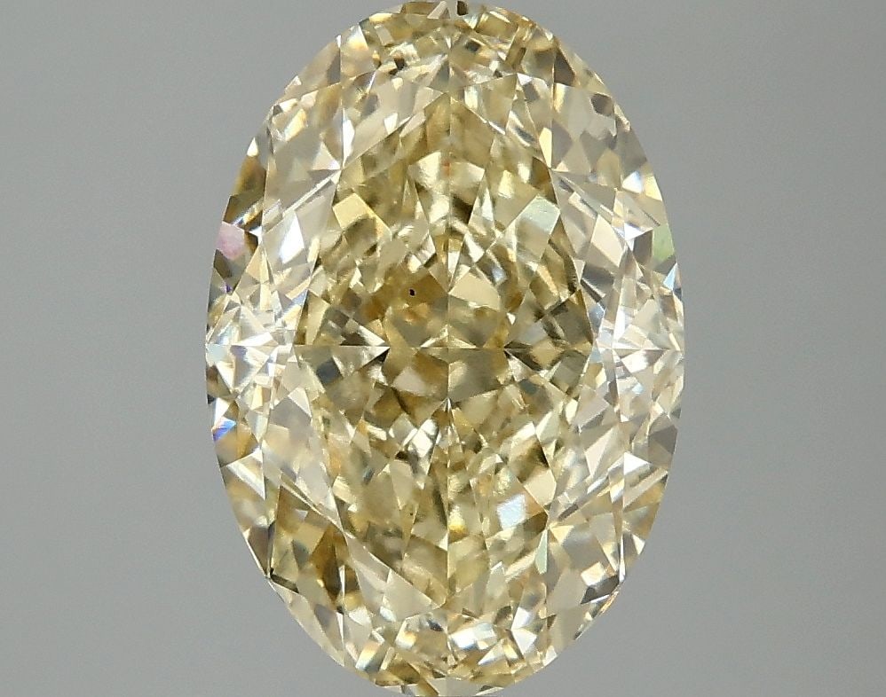 Loose Diamond - OVAL 4.08ct Fancy Intense Yellow VS1: Loose Diamond - OVAL 4.08ct Fancy Intense Yellow VS1 Source: This is a real non-mined Diamond that has been grown in a lab Shape: OVAL Carats: 4.08 Color: Fancy Intense Yellow Certification: IGI Video