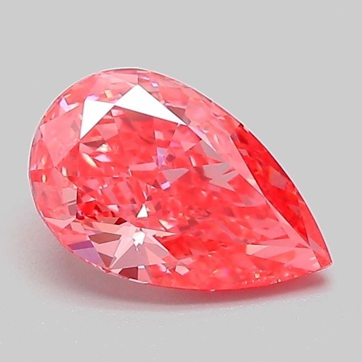 Loose Diamond - PEAR 1.2ct Fancy Vivid Pink VS1: Loose Diamond - PEAR 1.2ct Fancy Vivid Pink VS1 Source: This is a real non-mined Diamond that has been grown in a lab Shape: PEAR Carats: 1.2 Color: Fancy Vivid Pink Certification: IGI PLEASE NOTE: Fr