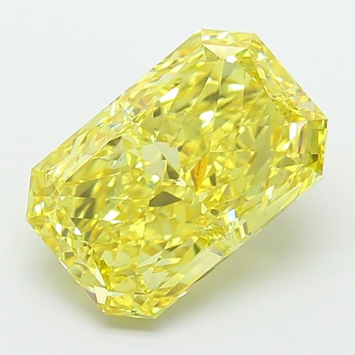 Loose Diamond - RADIANT 6.09ct Fancy Vivid Yellow VS1: Loose Diamond - RADIANT 6.09ct Fancy Vivid Yellow VS1 Source: This is a real non-mined Diamond that has been grown in a lab Shape: RADIANT Carats: 6.09 Color: Fancy Vivid Yellow Certification: IGI Vid