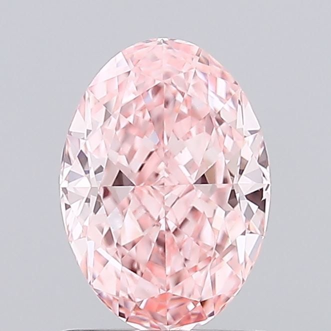 Loose Diamond - OVAL 1.05ct Fancy Vivid Pink VVS2: Loose Diamond - OVAL 1.05ct Fancy Vivid Pink VVS2 Source: This is a real non-mined Diamond that has been grown in a lab Shape: OVAL Carats: 1.05 Color: Fancy Vivid Pink Certification: IGI Video: