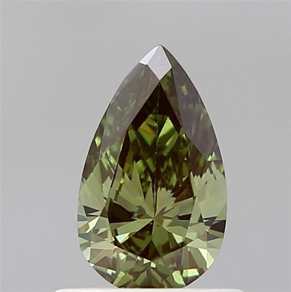 Loose Diamond - PEAR 0.61ct Fancy Vivid Green VS1: Loose Diamond - PEAR 0.61ct Fancy Vivid Green VS1 Source: This is a real non-mined Diamond that has been grown in a lab Shape: PEAR Carats: 0.61 Color: Fancy Vivid Green Certification: IGI Video: