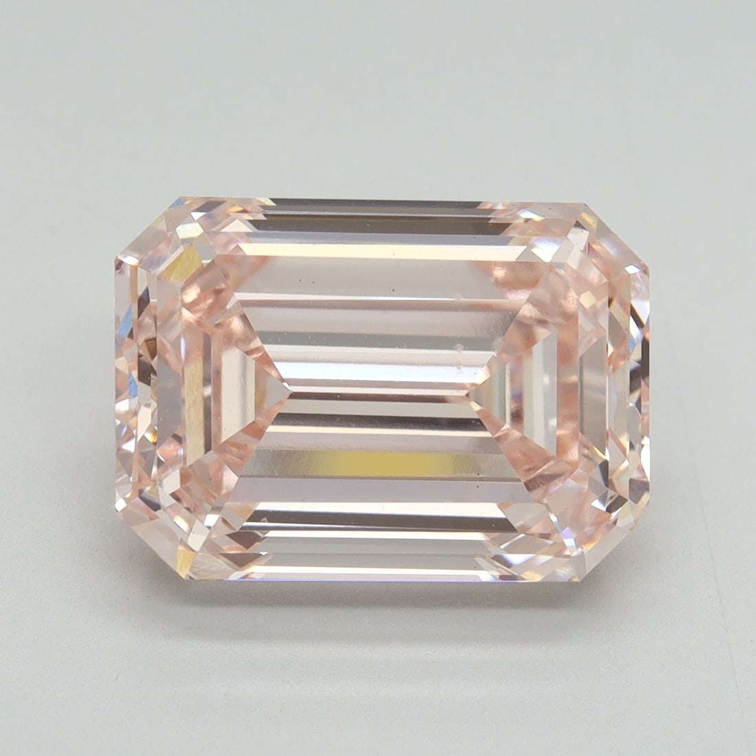 Loose Diamond - EMERALD 7.88ct Fancy Intense Pink VS1: Loose Diamond - EMERALD 7.88ct Fancy Intense Pink VS1 Source: This is a real non-mined Diamond that has been grown in a lab Shape: EMERALD Carats: 7.88 Color: Fancy Intense Pink Certification: IGI