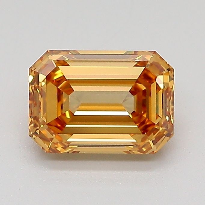 Loose Diamond - EMERALD 1.03ct Fancy Light Yellowish Brown VVS2: Loose Diamond - EMERALD 1.03ct Fancy Light Yellowish Brown VVS2 Source: This is a real non-mined Diamond that has been grown in a lab Shape: EMERALD Carats: 1.03 Color: Fancy Light Yellowish Brown Cer
