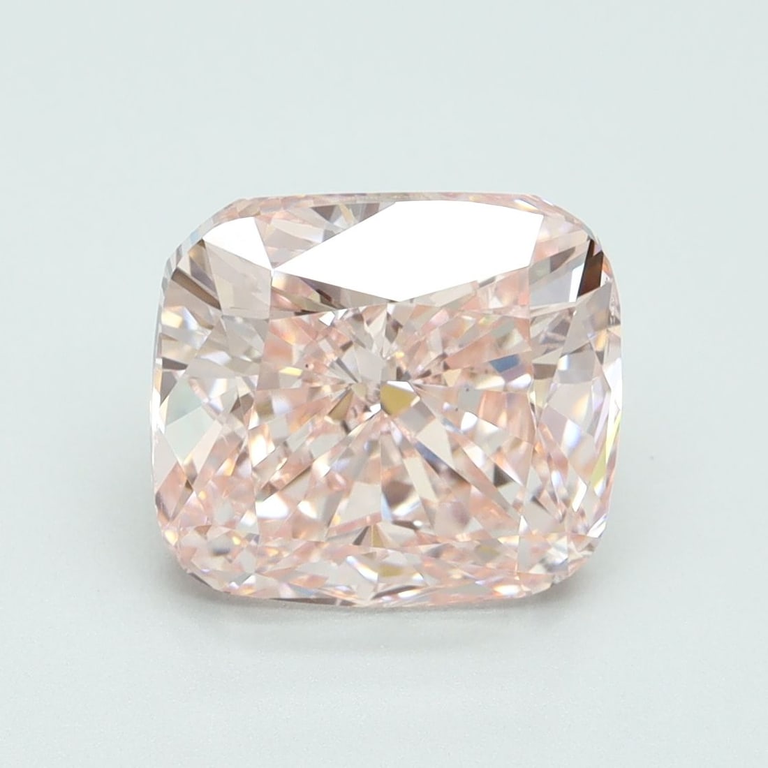 Loose Diamond - CUSHION BRILLIANT 4.01ct Fancy Intense Pink VS2: Loose Diamond - CUSHION BRILLIANT 4.01ct Fancy Intense Pink VS2 Source: This is a real non-mined Diamond that has been grown in a lab Shape: CUSHION BRILLIANT Carats: 4.01 Color: Fancy Intense Pink Ce