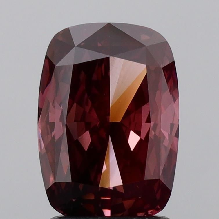 Loose Diamond - CUSHION MODIFIED 2.06ct Fancy Deep Grayish Pink VVS2: Loose Diamond - CUSHION MODIFIED 2.06ct Fancy Deep Grayish Pink VVS2 Source: This is a real non-mined Diamond that has been grown in a lab Shape: CUSHION MODIFIED Carats: 2.06 Color: Fancy Deep