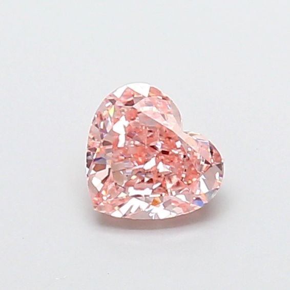 Loose Diamond - HEART 0.9ct Fancy Intense Pink VS2: Loose Diamond - HEART 0.9ct Fancy Intense Pink VS2 Source: This is a real non-mined Diamond that has been grown in a lab Shape: HEART Carats: 0.9 Color: Fancy Intense Pink Certification: IGI Video: