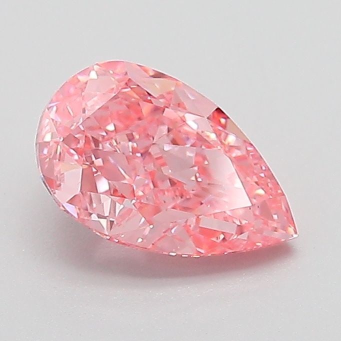 Loose Diamond - PEAR 1.07ct Fancy Vivid Pink VS1: Loose Diamond - PEAR 1.07ct Fancy Vivid Pink VS1 Source: This is a real non-mined Diamond that has been grown in a lab Shape: PEAR Carats: 1.07 Color: Fancy Vivid Pink Certification: IGI PLEASE NOTE: 