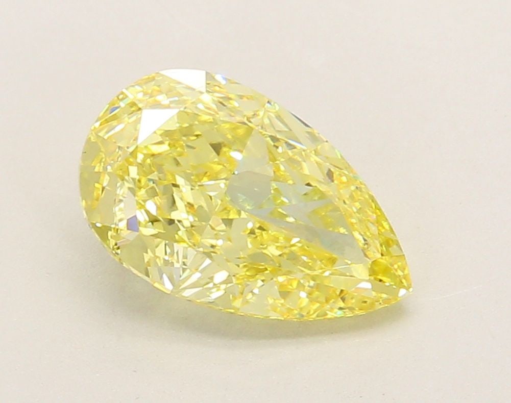 Loose Diamond - PEAR 2.63ct Fancy Intense Yellow VS1: Loose Diamond - PEAR 2.63ct Fancy Intense Yellow VS1 Source: This is a real non-mined Diamond that has been grown in a lab Shape: PEAR Carats: 2.63 Color: Fancy Intense Yellow Certification: IGI Video