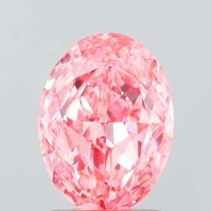 Loose Diamond - OVAL 1.47ct Fancy Vivid Pink VVS2: Loose Diamond - OVAL 1.47ct Fancy Vivid Pink VVS2 Source: This is a real non-mined Diamond that has been grown in a lab Shape: OVAL Carats: 1.47 Color: Fancy Vivid Pink Certification: IGI Video: