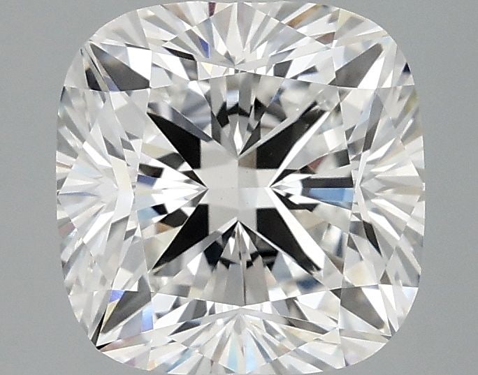 Loose Diamond - CUSHION MODIFIED 2.57ct E VS1: Loose Diamond - CUSHION MODIFIED 2.57ct E VS1 Source: This is a real non-mined Diamond that has been grown in a lab Shape: CUSHION MODIFIED Carats: 2.57 Color: E Clarity: VS1 Certification: IGI Video: