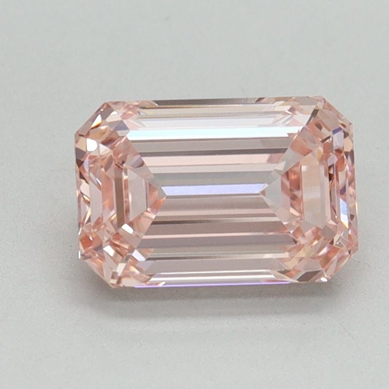 Loose Diamond - EMERALD 1.32ct Fancy Intense Pink VVS2: Loose Diamond - EMERALD 1.32ct Fancy Intense Pink VVS2 Source: This is a real non-mined Diamond that has been grown in a lab Shape: EMERALD Carats: 1.32 Color: Fancy Intense Pink Certification: IGI Vi