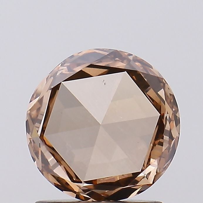 Loose Diamond - ROSE 1.01ct Fancy Light Brown VS1: Loose Diamond - ROSE 1.01ct Fancy Light Brown VS1 Source: This is a real non-mined Diamond that has been grown in a lab Shape: ROSE Carats: 1.01 Color: Fancy Light Brown Certification: IGI Video: