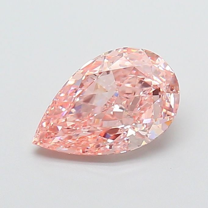 Loose Diamond - PEAR 1.8ct Fancy Vivid Pink VS1: Loose Diamond - PEAR 1.8ct Fancy Vivid Pink VS1 Source: This is a real non-mined Diamond that has been grown in a lab Shape: PEAR Carats: 1.8 Color: Fancy Vivid Pink Certification: IGI Video: Video