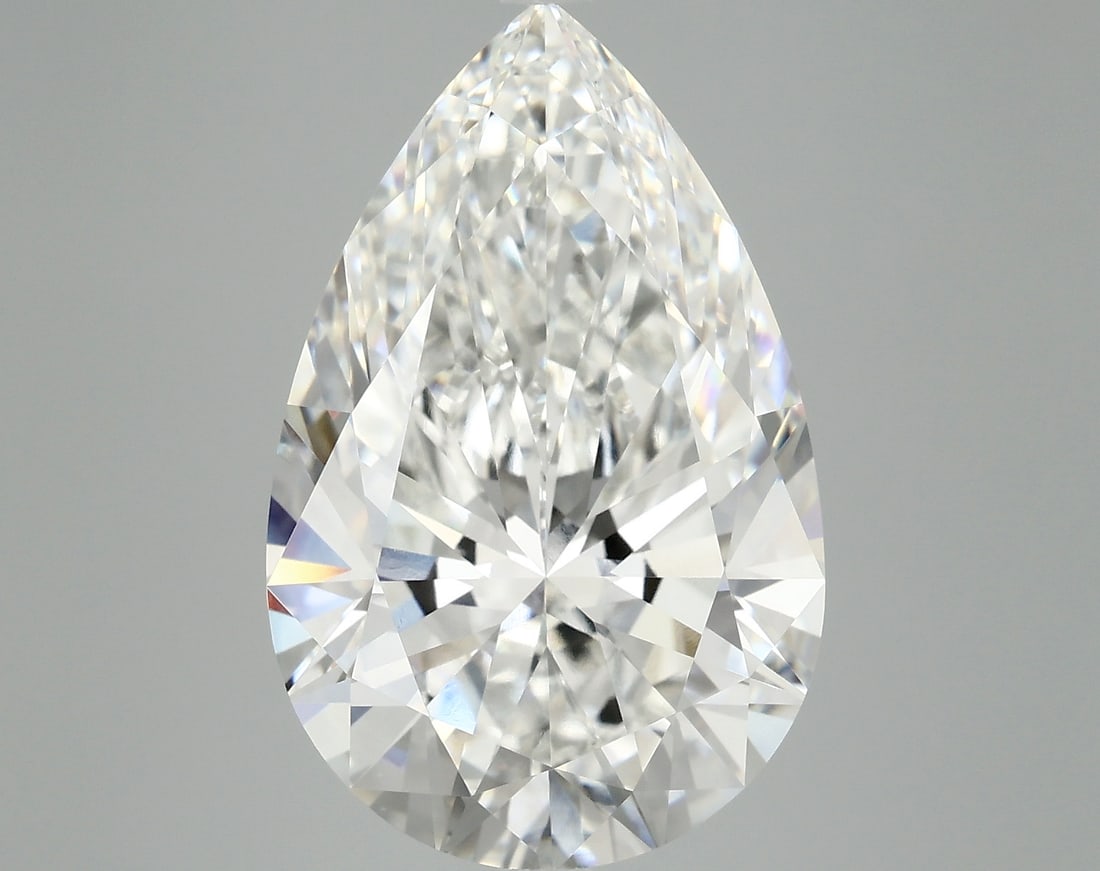 Loose Diamond - PEAR 8.34ct F VS1: Loose Diamond - PEAR 8.34ct F VS1 Source: This is a real non-mined Diamond that has been grown in a lab Shape: PEAR Carats: 8.34 Color: F Clarity: VS1 Certification: IGI Condition: Pre-Owned PLEASE NO