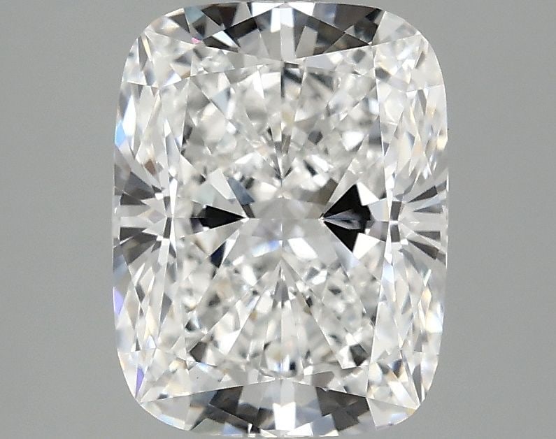 Loose Diamond - CUSHION MODIFIED 2.56ct E VVS2: Loose Diamond - CUSHION MODIFIED 2.56ct E VVS2 Source: This is a real non-mined Diamond that has been grown in a lab Shape: CUSHION MODIFIED Carats: 2.56 Color: E Clarity: VVS2 Certification: IGI PLEA