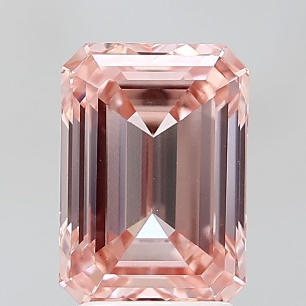 Loose Diamond - EMERALD 3.03ct Fancy Intense Pink VVS2: Loose Diamond - EMERALD 3.03ct Fancy Intense Pink VVS2 Source: This is a real non-mined Diamond that has been grown in a lab Shape: EMERALD Carats: 3.03 Color: Fancy Intense Pink Certification: IGI