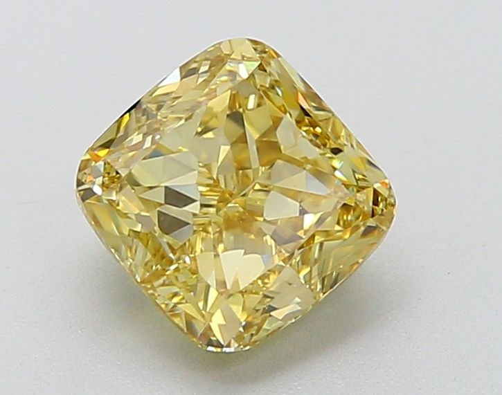 Loose Diamond - CUSHION MODIFIED 2.02ct Fancy Gray Yellow VS2: Loose Diamond - CUSHION MODIFIED 2.02ct Fancy Gray Yellow VS2 Source: This is a real non-mined Diamond that has been grown in a lab Shape: CUSHION MODIFIED Carats: 2.02 Color: Fancy Gray Yellow Certif