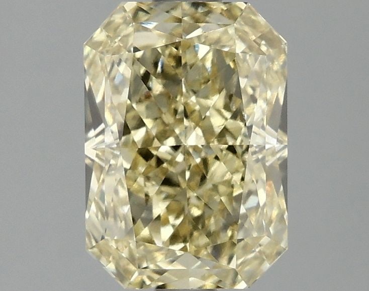 Loose Diamond - RADIANT 1.95ct Fancy Vivid Yellow VS1: Loose Diamond - RADIANT 1.95ct Fancy Vivid Yellow VS1 Source: This is a real non-mined Diamond that has been grown in a lab Shape: RADIANT Carats: 1.95 Color: Fancy Vivid Yellow Certification: IGI Vid