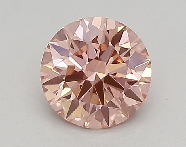 Ideal Loose Diamond - ROUND 0.45ct Fancy Vivid Pink VS1: Ideal Loose Diamond - ROUND 0.45ct Fancy Vivid Pink VS1 Source: This is a real non-mined Diamond that has been grown in a lab Shape: ROUND Carats: 0.45 Color: Fancy Vivid Pink Certification: IGI Video