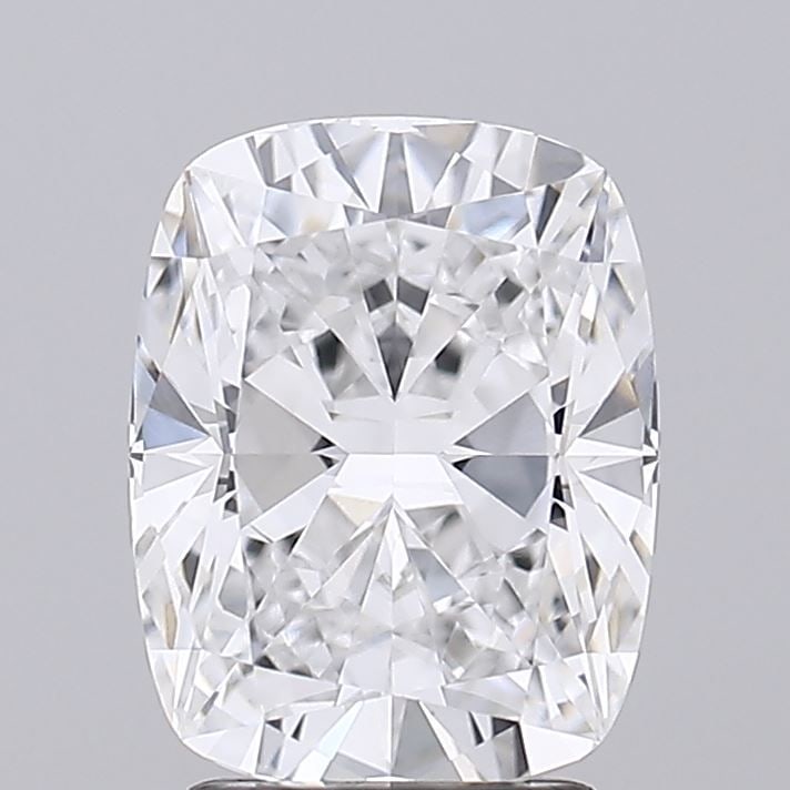 Loose Diamond - CUSHION BRILLIANT 2.71ct D VVS1: Loose Diamond - CUSHION BRILLIANT 2.71ct D VVS1 Source: This is a real non-mined Diamond that has been grown in a lab Shape: CUSHION BRILLIANT Carats: 2.71 Color: D Clarity: VVS1 Certification: GCAL V