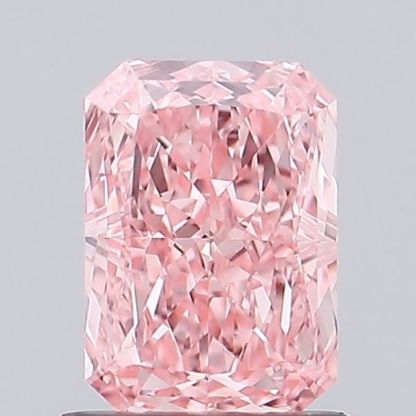 Loose Diamond - RADIANT 1.04ct Fancy Vivid Pink VS1: Loose Diamond - RADIANT 1.04ct Fancy Vivid Pink VS1 Source: This is a real non-mined Diamond that has been grown in a lab Shape: RADIANT Carats: 1.04 Color: Fancy Vivid Pink Certification: IGI Video: