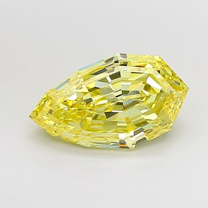 Loose Diamond - PEAR 3.02ct Fancy Intense Yellow VS2: Loose Diamond - PEAR 3.02ct Fancy Intense Yellow VS2 Source: This is a real non-mined Diamond that has been grown in a lab Shape: PEAR Carats: 3.02 Color: Fancy Intense Yellow Certification: IGI
