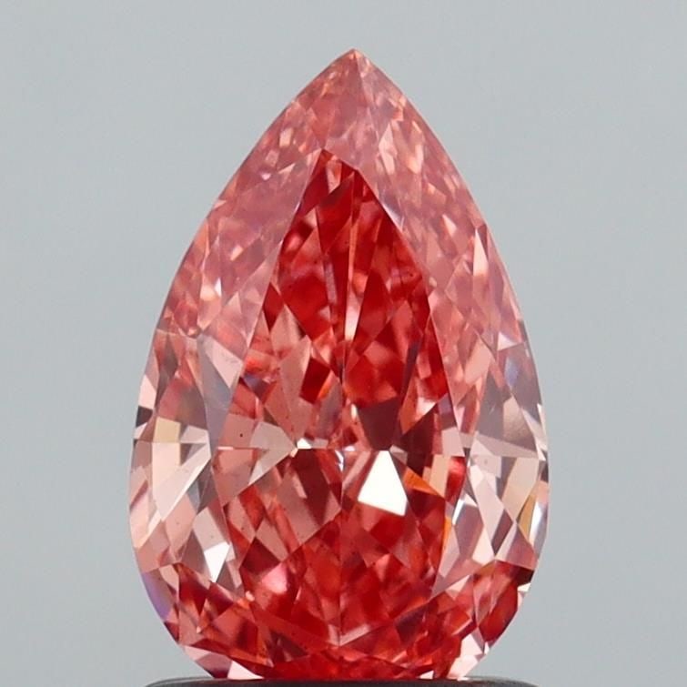 Loose Diamond - PEAR 1.05ct Fancy Vivid Pink VS2: Loose Diamond - PEAR 1.05ct Fancy Vivid Pink VS2 Source: This is a real non-mined Diamond that has been grown in a lab Shape: PEAR Carats: 1.05 Color: Fancy Vivid Pink Certification: IGI Video: