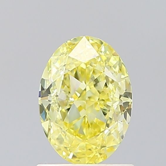 Loose Diamond - OVAL 1.36ct Fancy Vivid Yellow VS1: Loose Diamond - OVAL 1.36ct Fancy Vivid Yellow VS1 Source: This is a real non-mined Diamond that has been grown in a lab Shape: OVAL Carats: 1.36 Color: Fancy Vivid Yellow Certification: IGI Video: