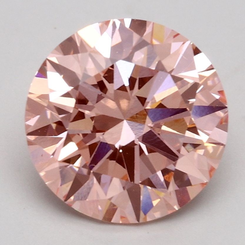 Loose Diamond - ROUND 2.24ct Fancy Intense Pink VS1: Loose Diamond - ROUND 2.24ct Fancy Intense Pink VS1 Source: This is a real non-mined Diamond that has been grown in a lab Shape: ROUND Carats: 2.24 Color: Fancy Intense Pink Certification: IGI Video: