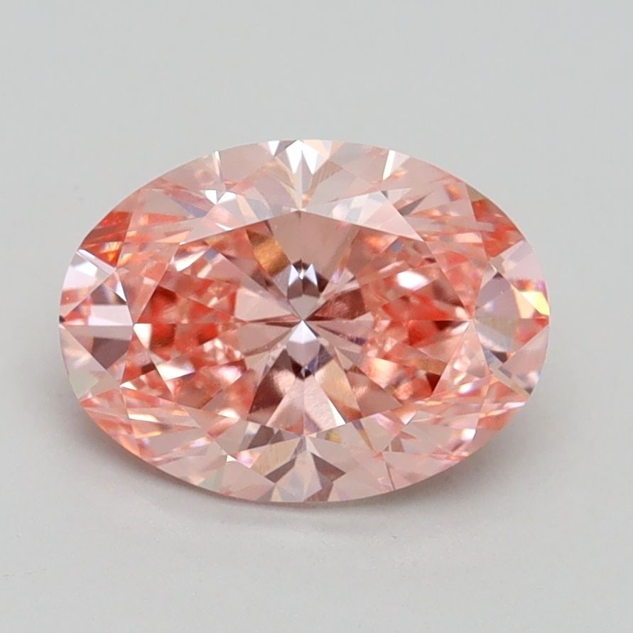 Loose Diamond - OVAL 1.83ct Fancy Vivid Pink VS1: Loose Diamond - OVAL 1.83ct Fancy Vivid Pink VS1 Source: This is a real non-mined Diamond that has been grown in a lab Shape: OVAL Carats: 1.83 Color: Fancy Vivid Pink Certification: IGI Video: