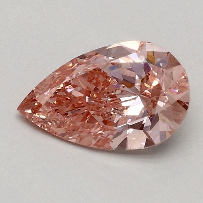Loose Diamond - PEAR 0.59ct Fancy Vivid Pink VS2: Loose Diamond - PEAR 0.59ct Fancy Vivid Pink VS2 Source: This is a real non-mined Diamond that has been grown in a lab Shape: PEAR Carats: 0.59 Color: Fancy Vivid Pink Certification: IGI Video: