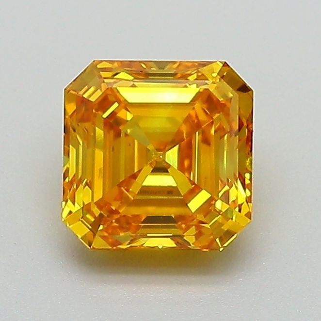 Loose Diamond - ASSCHER 1.0ct Fancy Vivid Yellow VS2: Loose Diamond - ASSCHER 1.0ct Fancy Vivid Yellow VS2 Source: This is a real non-mined Diamond that has been grown in a lab Shape: ASSCHER Carats: 1.0 Color: Fancy Vivid Yellow Certification: IGI Video