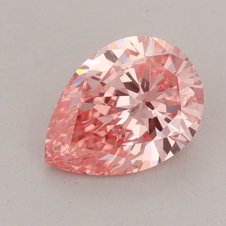 Loose Diamond - PEAR 1.12ct Fancy Vivid Pink VS2: Loose Diamond - PEAR 1.12ct Fancy Vivid Pink VS2 Source: This is a real non-mined Diamond that has been grown in a lab Shape: PEAR Carats: 1.12 Color: Fancy Vivid Pink Certification: IGI Video: