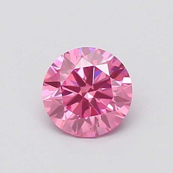 Loose Diamond - ROUND 1.01ct Fancy Vivid Pink VS1: Loose Diamond - ROUND 1.01ct Fancy Vivid Pink VS1 Source: This is a real non-mined Diamond that has been grown in a lab Shape: ROUND Carats: 1.01 Color: Fancy Vivid Pink Certification: IGI Video: