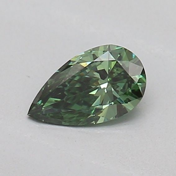 Loose Diamond - PEAR 0.17ct Fancy Vivid Green VS1: Loose Diamond - PEAR 0.17ct Fancy Vivid Green VS1 Source: This is a real non-mined Diamond that has been grown in a lab Shape: PEAR Carats: 0.17 Color: Fancy Vivid Green Certification: IGI PLEASE NOTE