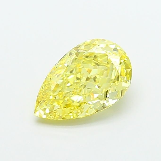Loose Diamond - PEAR 2.52ct Fancy Vivid Yellow VS2: Loose Diamond - PEAR 2.52ct Fancy Vivid Yellow VS2 Source: This is a real non-mined Diamond that has been grown in a lab Shape: PEAR Carats: 2.52 Color: Fancy Vivid Yellow Certification: IGI Video: