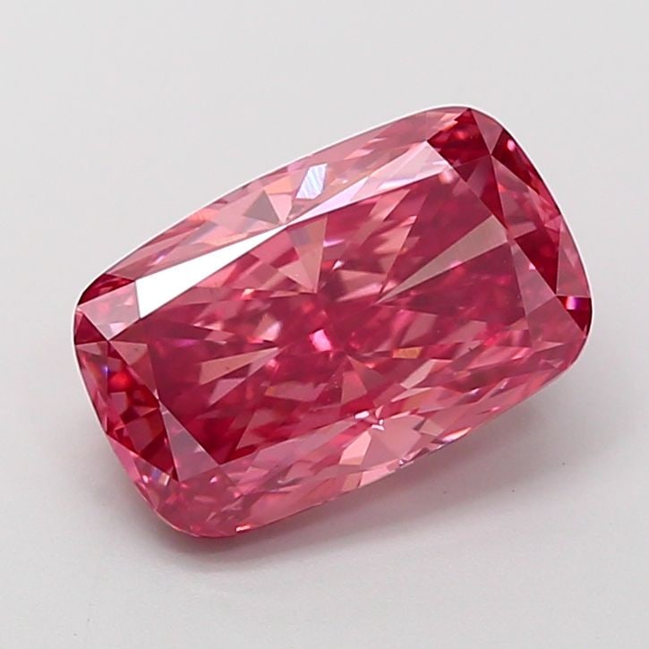 Loose Diamond - CUSHION MODIFIED 3.05ct Fancy Vivid Pink VVS2: Loose Diamond - CUSHION MODIFIED 3.05ct Fancy Vivid Pink VVS2 Source: This is a real non-mined Diamond that has been grown in a lab Shape: CUSHION MODIFIED Carats: 3.05 Color: Fancy Vivid Pink