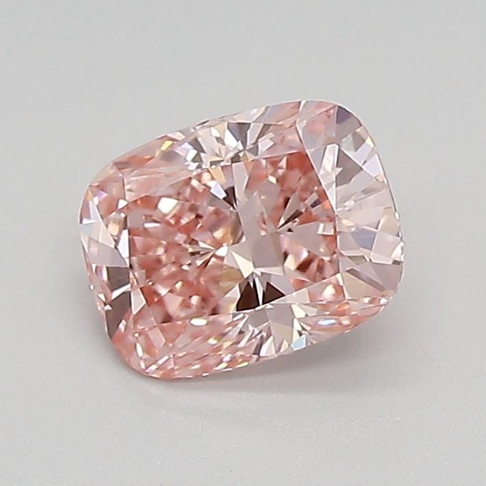 Loose Diamond - CUSHION MODIFIED 0.85ct Fancy Vivid Pink VVS2: Loose Diamond - CUSHION MODIFIED 0.85ct Fancy Vivid Pink VVS2 Source: This is a real non-mined Diamond that has been grown in a lab Shape: CUSHION MODIFIED Carats: 0.85 Color: Fancy Vivid Pink Certifi