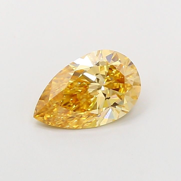 Loose Diamond - PEAR 1.09ct Fancy Intense Brownish Yellow VS1: Loose Diamond - PEAR 1.09ct Fancy Intense Brownish Yellow VS1 Source: This is a real non-mined Diamond that has been grown in a lab Shape: PEAR Carats: 1.09 Color: Fancy Intense Brownish Yellow Certif