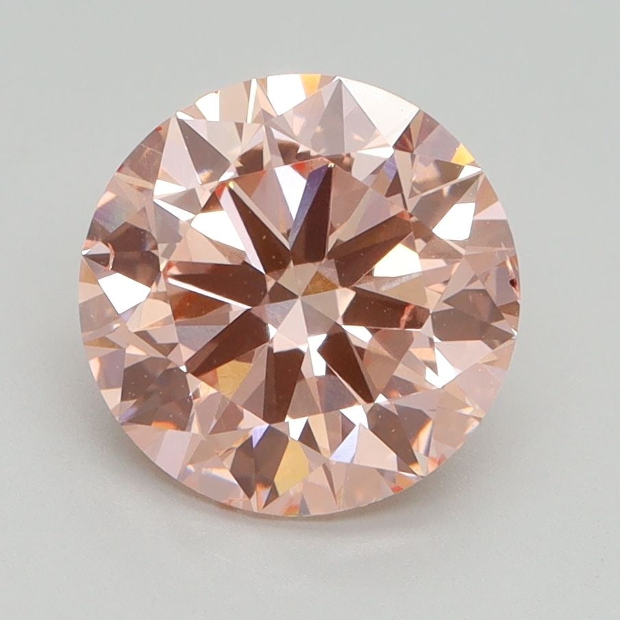 Loose Diamond - ROUND 2.5ct Fancy Intense Pink SI1: Loose Diamond - ROUND 2.5ct Fancy Intense Pink SI1 Source: This is a real non-mined Diamond that has been grown in a lab Shape: ROUND Carats: 2.5 Color: Fancy Intense Pink Certification: IGI Video: