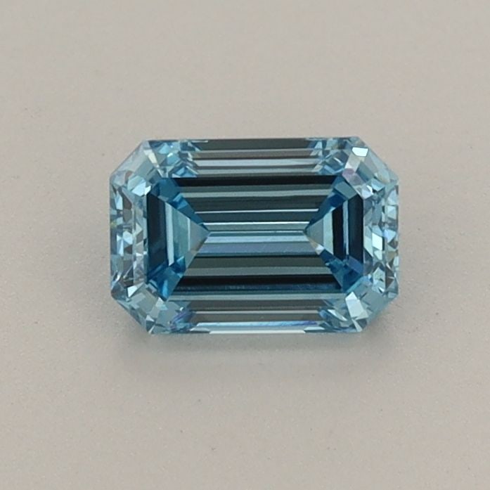 Loose Diamond - EMERALD 0.66ct Fancy Vivid Blue VVS2: Loose Diamond - EMERALD 0.66ct Fancy Vivid Blue VVS2 Source: This is a real non-mined Diamond that has been grown in a lab Shape: EMERALD Carats: 0.66 Color: Fancy Vivid Blue Certification: IGI Video: