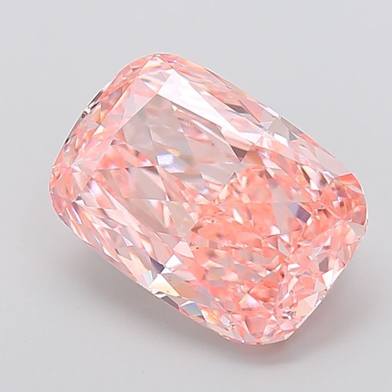 Loose Diamond - CUSHION MODIFIED 6.32ct Fancy Vivid Pink VS1: Loose Diamond - CUSHION MODIFIED 6.32ct Fancy Vivid Pink VS1 Source: This is a real non-mined Diamond that has been grown in a lab Shape: CUSHION MODIFIED Carats: 6.32 Color: Fancy Vivid Pink Certific
