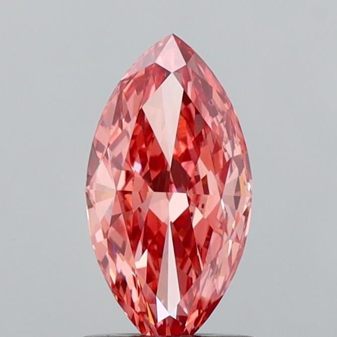 Loose Diamond - MARQUISE 1.13ct Fancy Vivid Pink VS1: Loose Diamond - MARQUISE 1.13ct Fancy Vivid Pink VS1 Source: This is a real non-mined Diamond that has been grown in a lab Shape: MARQUISE Carats: 1.13 Color: Fancy Vivid Pink Certification: IGI Video