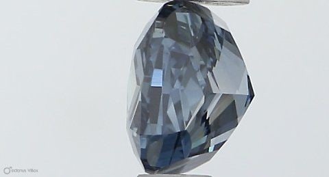 Loose Diamond - CUSHION MODIFIED 0.5ct Fancy Vivid Blue VVS2: Loose Diamond - CUSHION MODIFIED 0.5ct Fancy Vivid Blue VVS2 Source: This is a real non-mined Diamond that has been grown in a lab Shape: CUSHION MODIFIED Carats: 0.5 Color: Fancy Vivid Blue Certifica