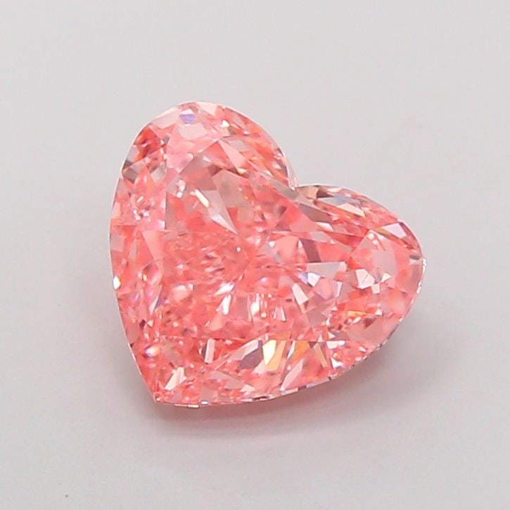 Loose Diamond - HEART 4.04ct Fancy Vivid Pink VS1: Loose Diamond - HEART 4.04ct Fancy Vivid Pink VS1 Source: This is a real non-mined Diamond that has been grown in a lab Shape: HEART Carats: 4.04 Color: Fancy Vivid Pink Certification: IGI Video: