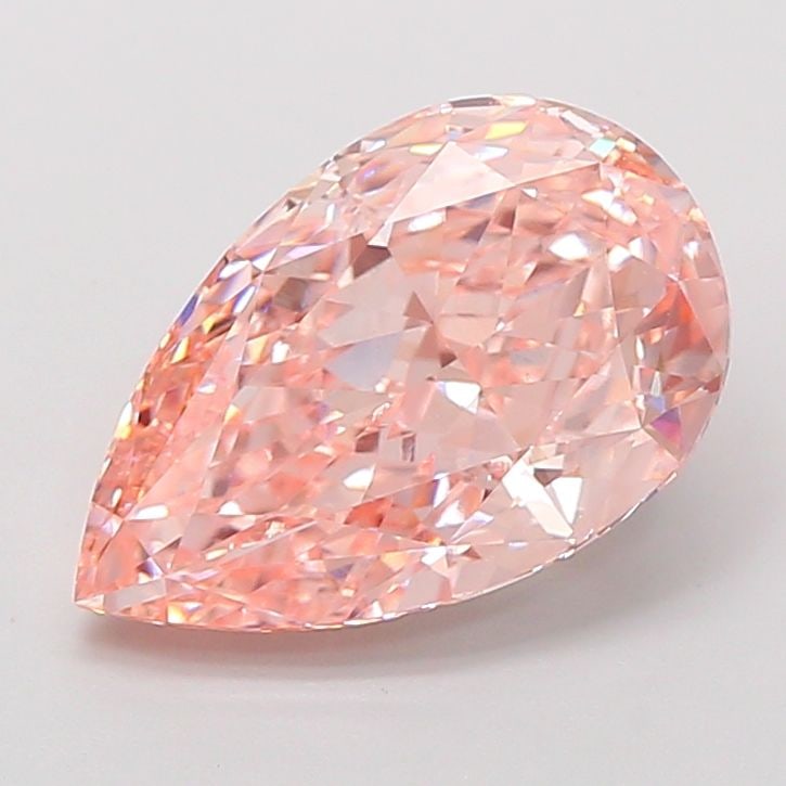 Loose Diamond - PEAR 4.02ct Fancy Intense Pink VVS2: Loose Diamond - PEAR 4.02ct Fancy Intense Pink VVS2 Source: This is a real non-mined Diamond that has been grown in a lab Shape: PEAR Carats: 4.02 Color: Fancy Intense Pink Certification: IGI Video: